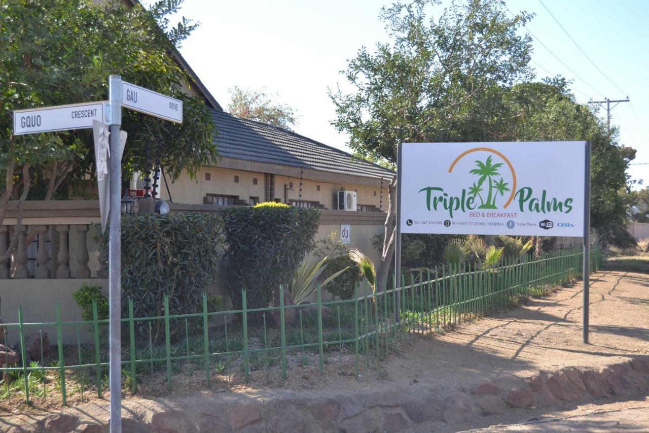 Triple Palms Bed And Breakfast Gaborone Exterior photo